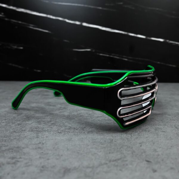 Led Stripe Party Ligh Up Sunglasses Wicked Partystore 7
