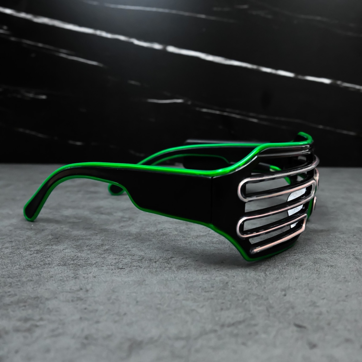 Led Stripe Party Ligh Up Sunglasses Wicked Partystore 7