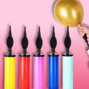 Balloon Inflator Pump Wicked Partystore Pink