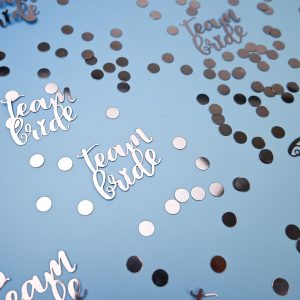 Confetti Rose Pink Team Bride Wicked Partystore 5