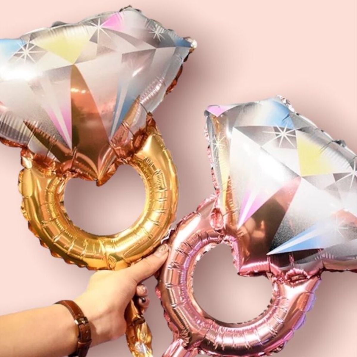 Diamond Ring Foil Balloon Wicked Partystore