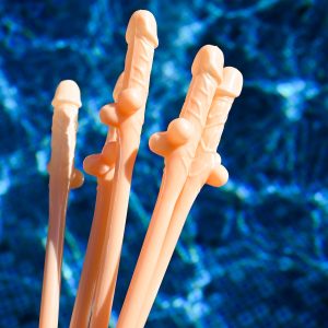 Naughty Willy Straws Beige Wicked Partystore 2