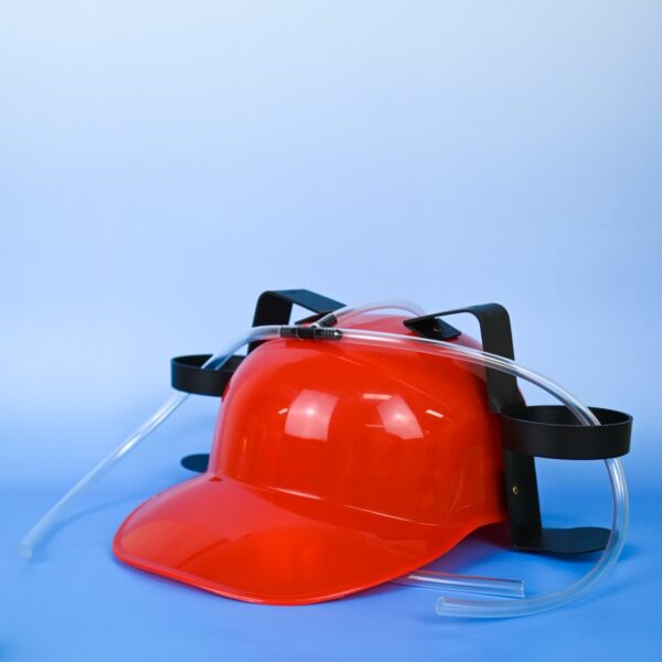Red Beer Helmet Drinking Hat Wicked Partystore 6 Red Beer Helmet Drinking Hat Wicked Partystore 6