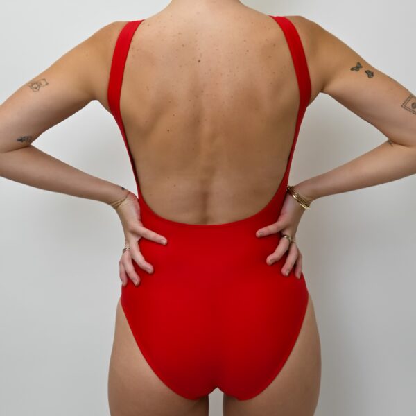 Red Bride Squad Swimsuit Wicked Partystore 6