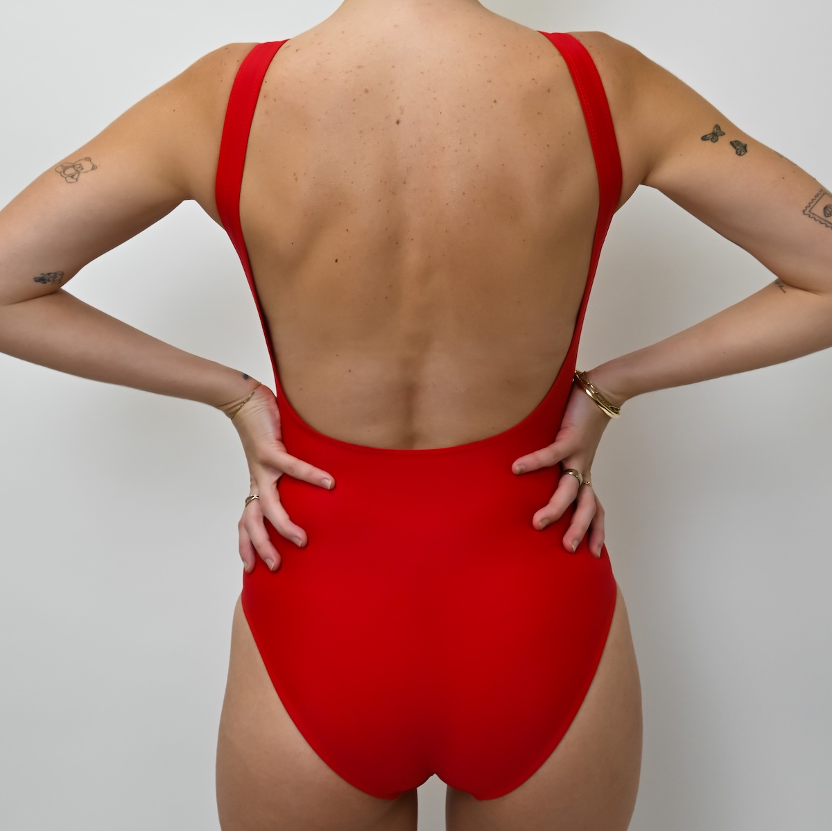 Red Bride Squad Swimsuit Wicked Partystore 6