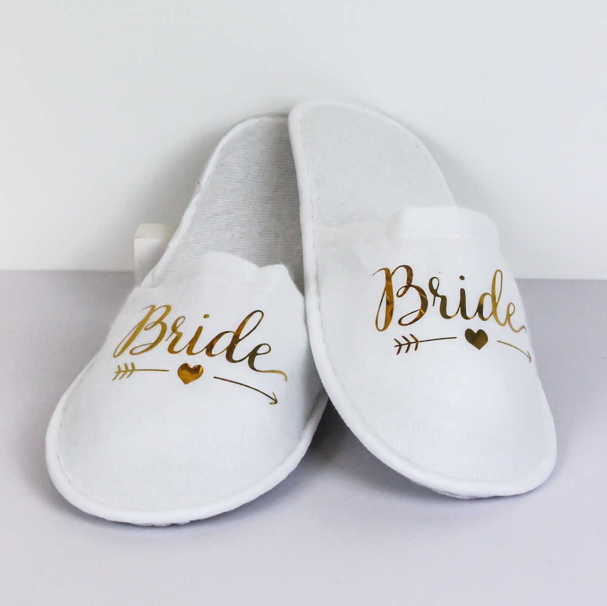 Slippers Bride White Wicked Partystore 1