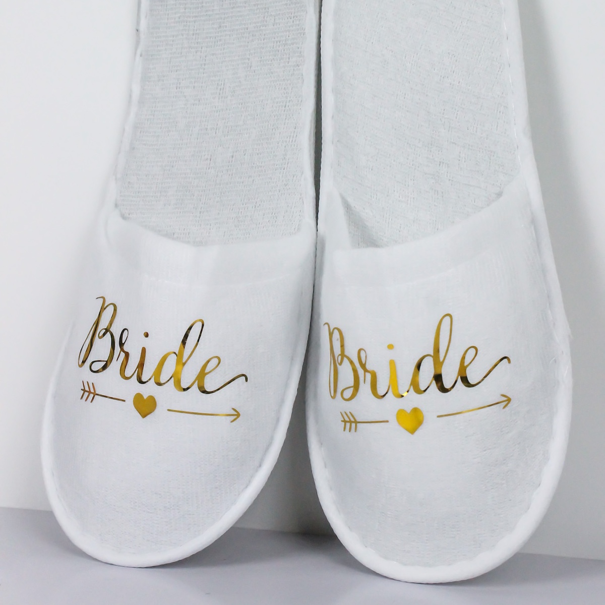 Slippers Bride White Wicked Partystore 3