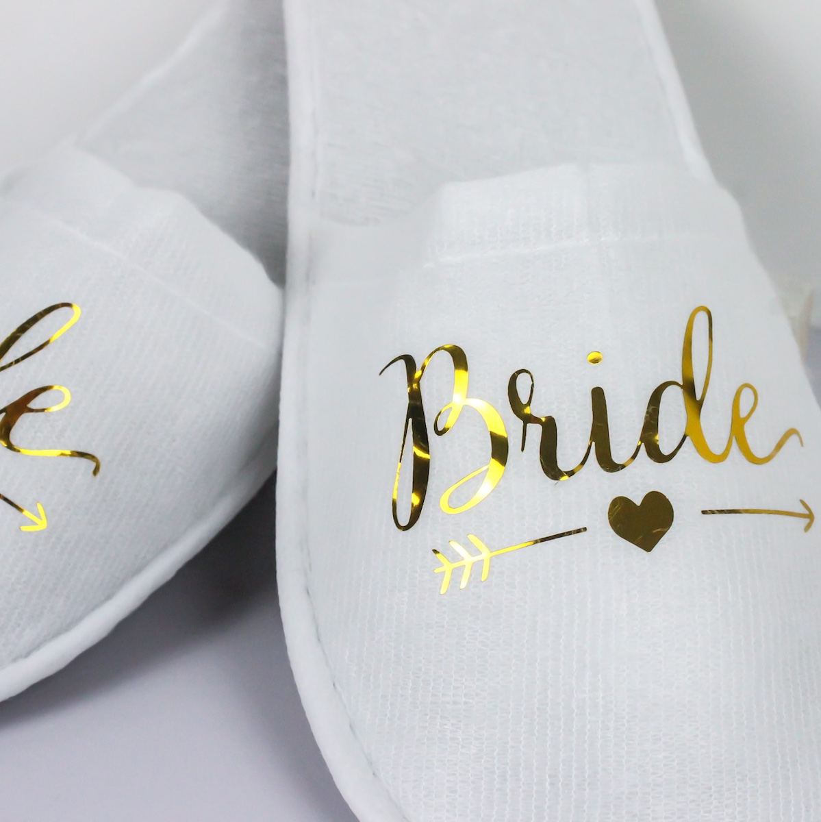 Slippers Bride White Wicked Partystore 5