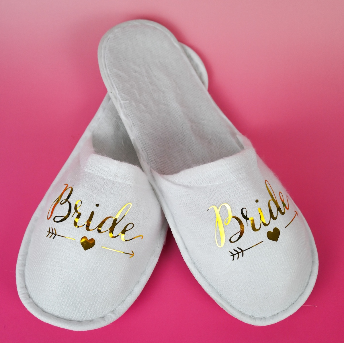 Slippers Bride White Wicked Partystore 6