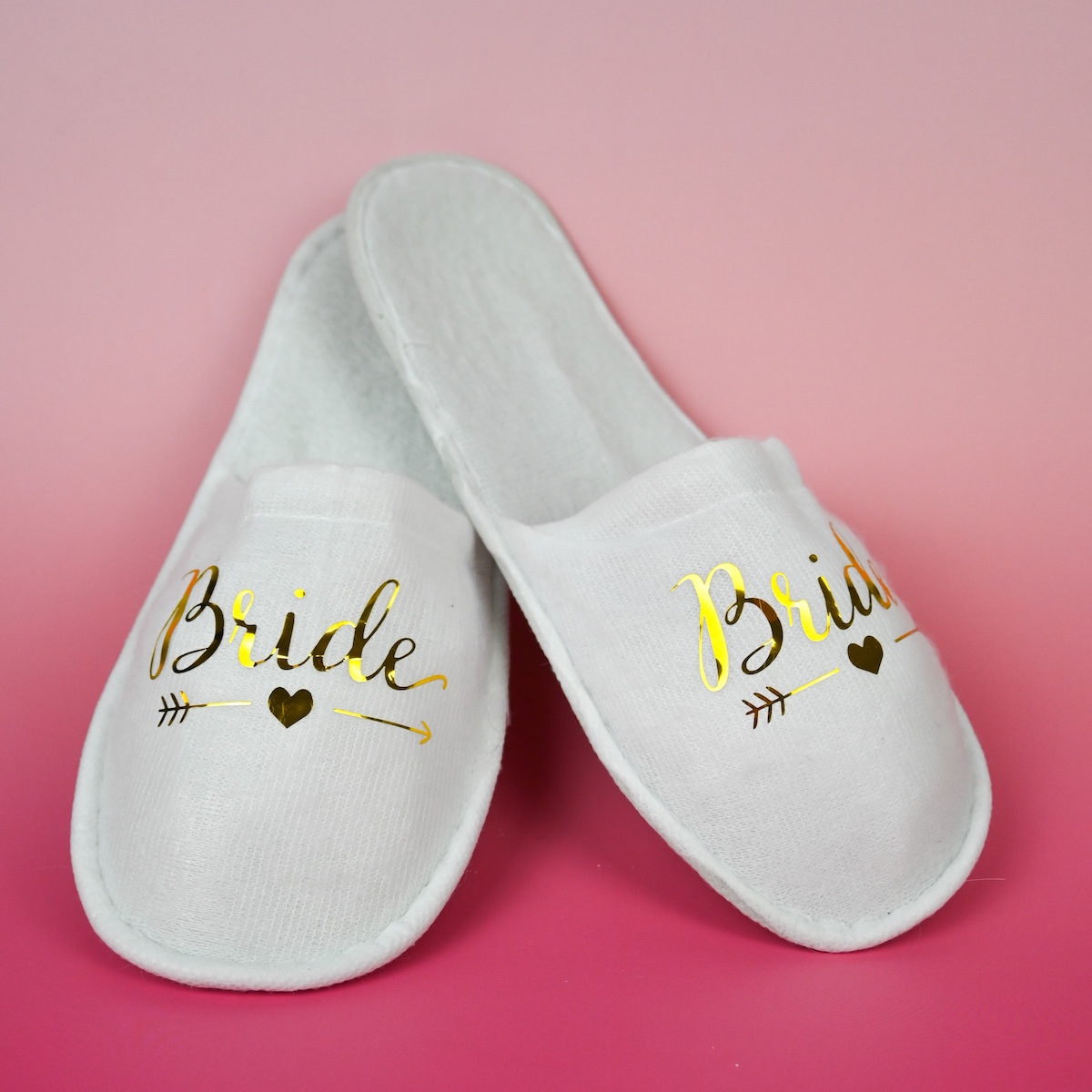 Slippers Bride White Wicked Partystore 7