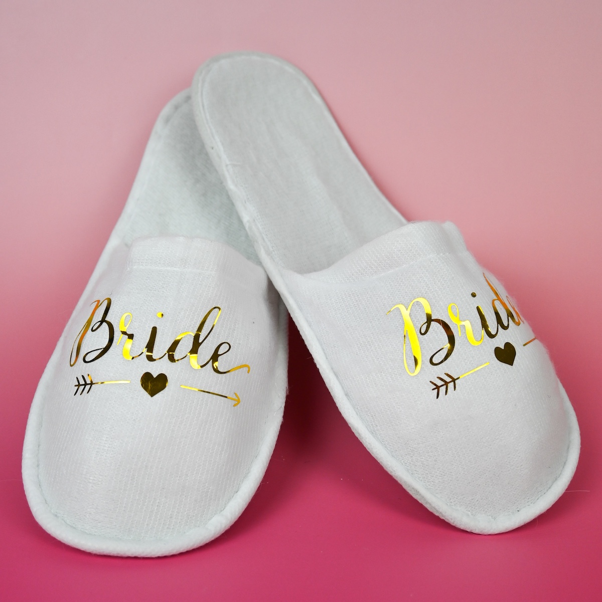 Slippers Bride White Wicked Partystore 8
