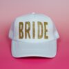 White Bride Baseball Cap Hat Wicked Partystore 2