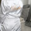 White Bride Robe Wicked Partystore Back