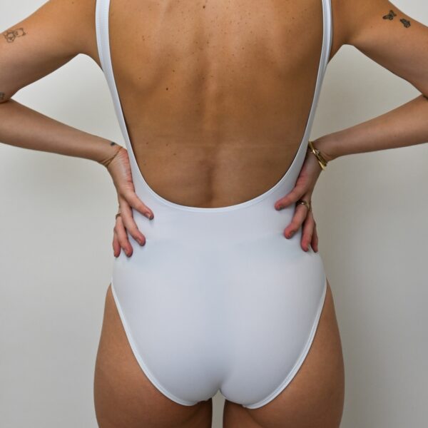 White Bride Swimsuit Bathers Onepiece Wicked Partystore 3