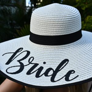 Wicked Party Store Bride Floppy Hats 1
