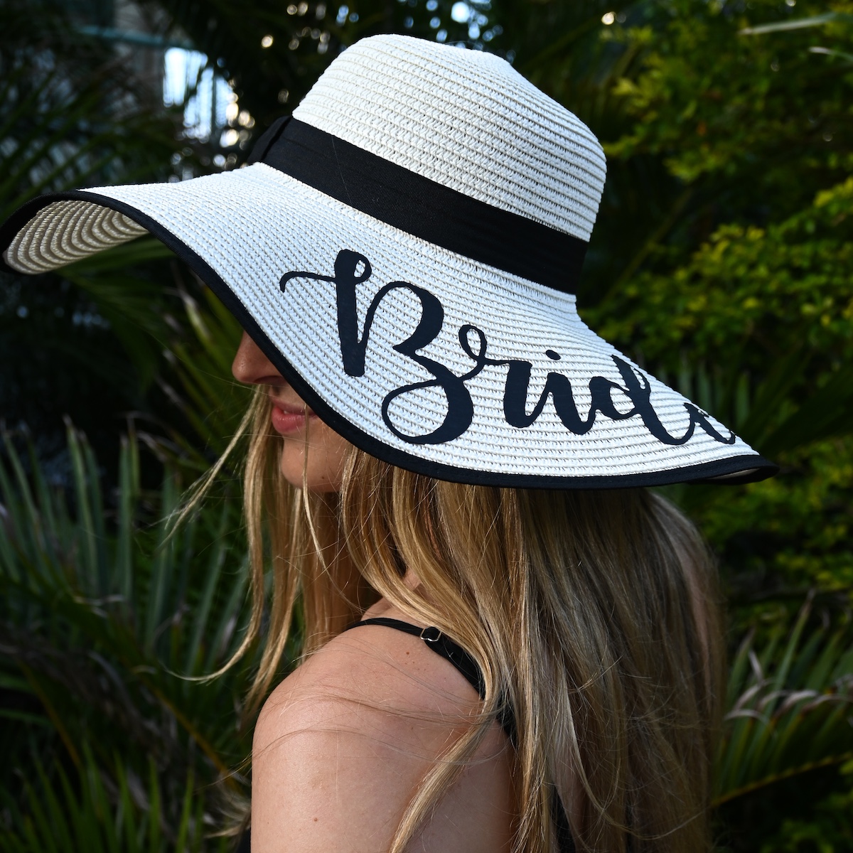 Wicked Party Store Bride Floppy Hats 2