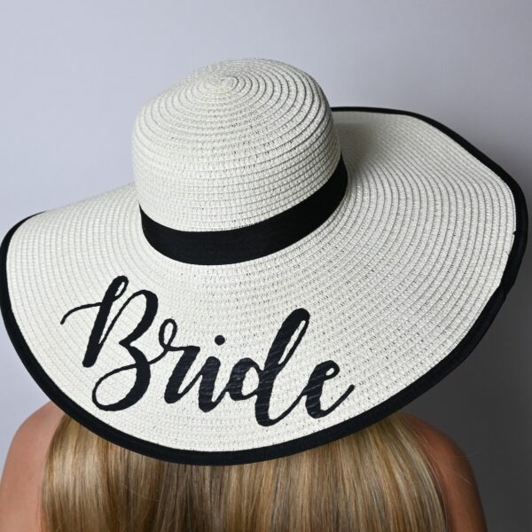 Wicked Party Store Bride Floppy Hats 3