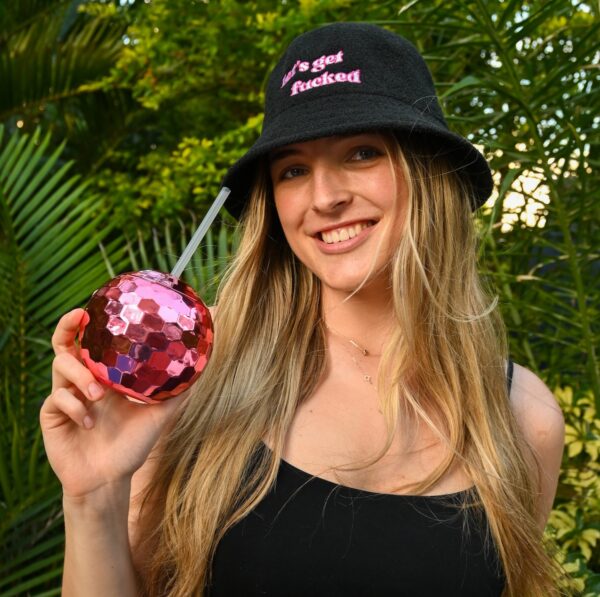 Disco Ball Cups Pink Wicked Partystore 7