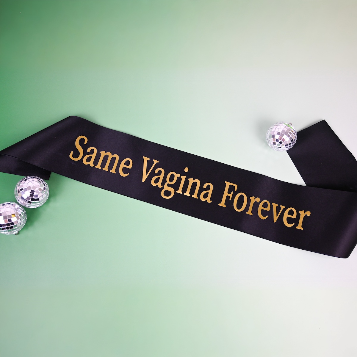 Same Vagina Forever Sash Wicked Partystore 1