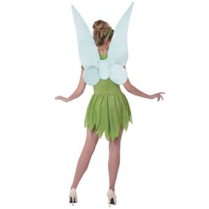 Cute Green Tinkerbell Fairy Back Costume Wicked Party Store