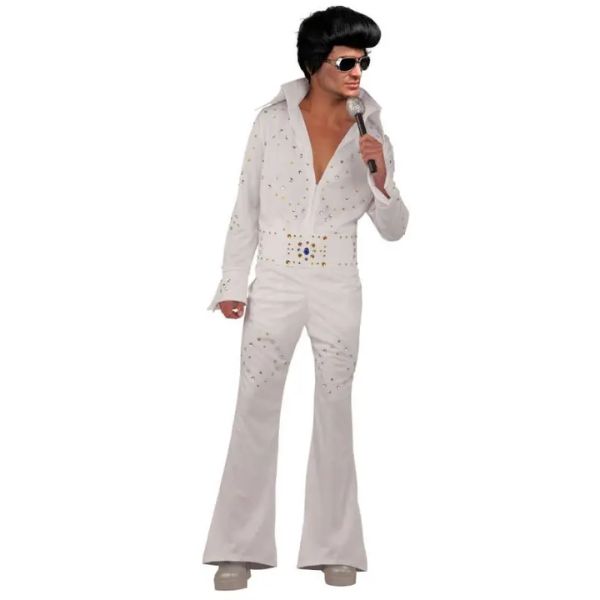 Elvis Presley Jumpsuit Costume Wicked Party Store