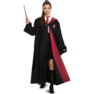 Harry Potter Gryffindor Robe Posed Costume Wicked Party Store