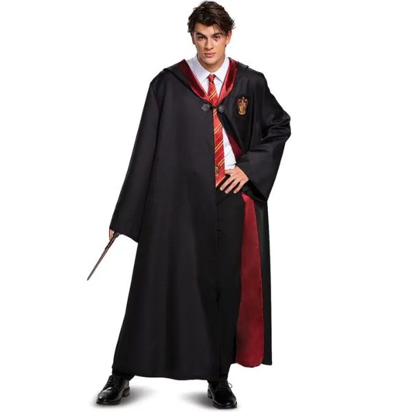 Harry Potter Gryffindor Robe Posed Costume Wicked Party Store