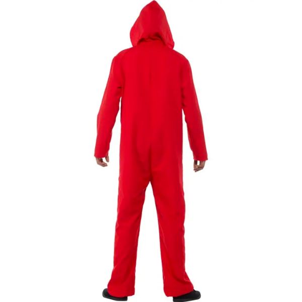 Money Heist Suit Mask Back Costume Wicked Party Store