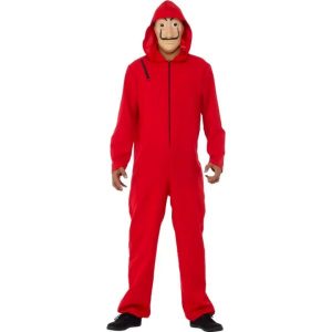 Money Heist Suit Mask Costume Wicked Party Store