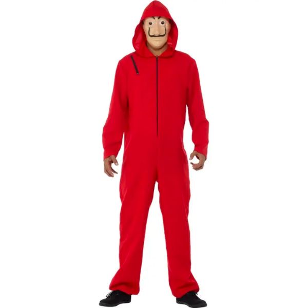 Money Heist Suit Mask Costume Wicked Party Store