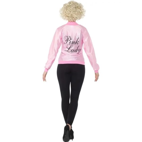 Pink Ladies Grease Jacket Back Costume Wicked Party Store