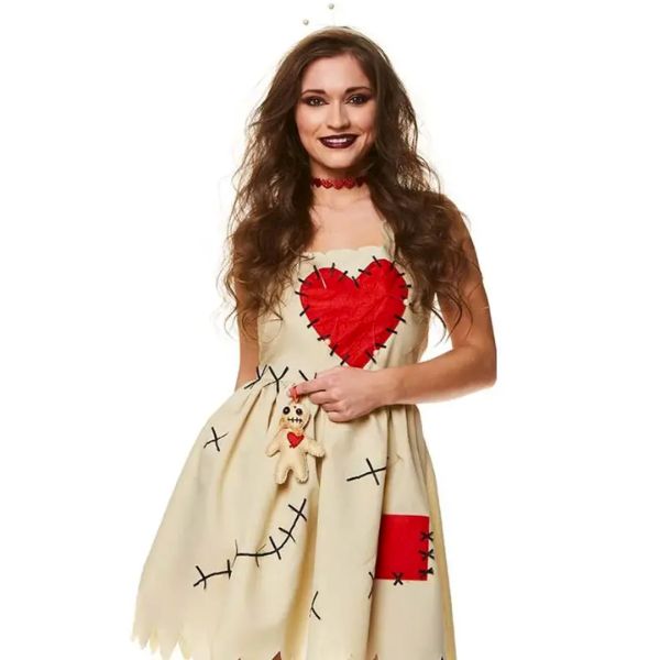 Voodoo Doll Halloween Zoomed Costume Wicked Party Store