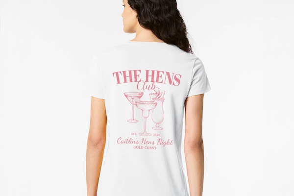 Personalised Hens Tops 10 Bridesmaids Gifts