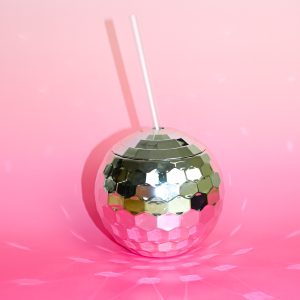 Disco Ball Cups Silver Wicked Partystore 1