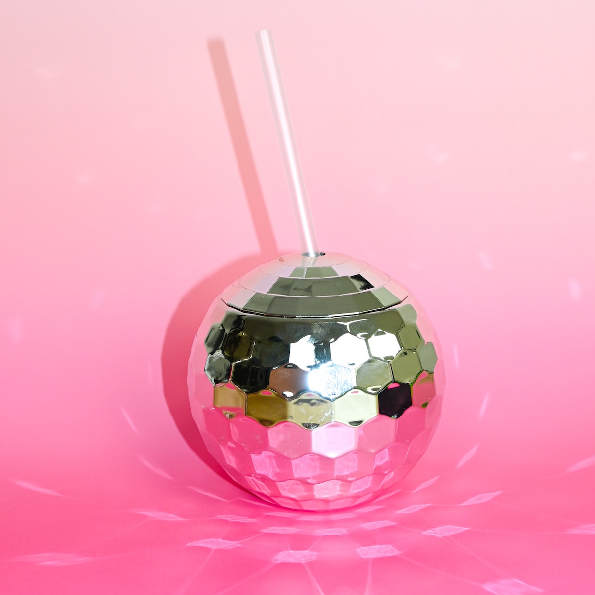 Disco Ball Cups Silver Wicked Partystore 1
