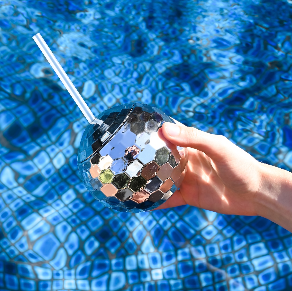 Disco Ball Cups Silver Wicked Partystore 2