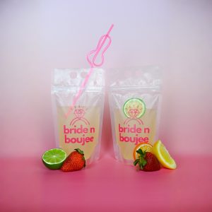 Drink Pouch Bride N Boujee Wicked Partystore 1
