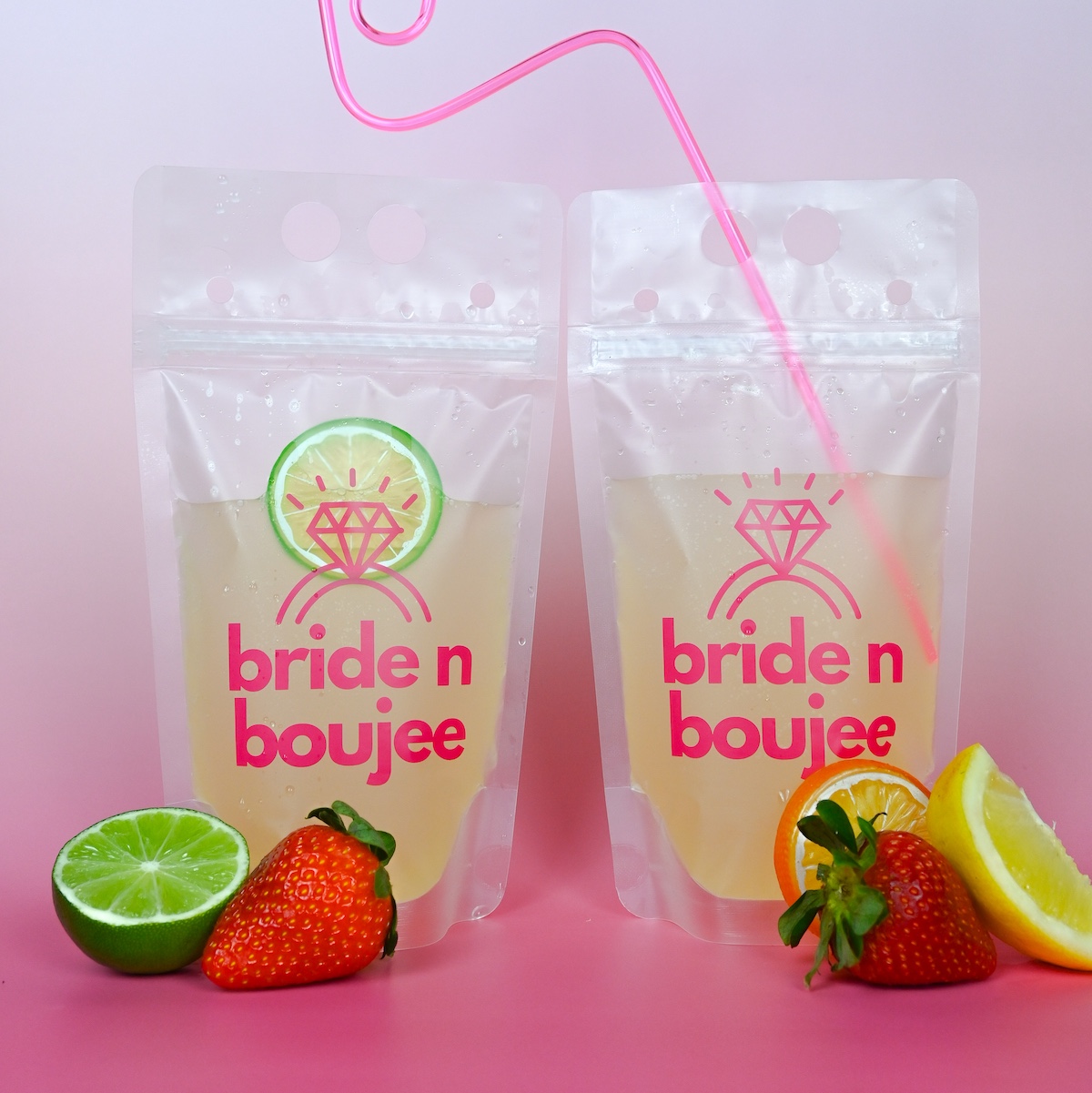 Drink Pouch Bride N Boujee Wicked Partystore 2