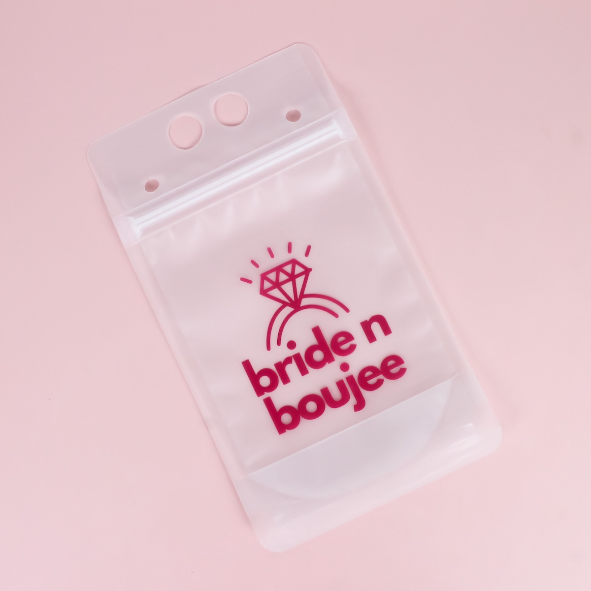 Drink Pouch Bride N Boujee Wicked Partystore 4