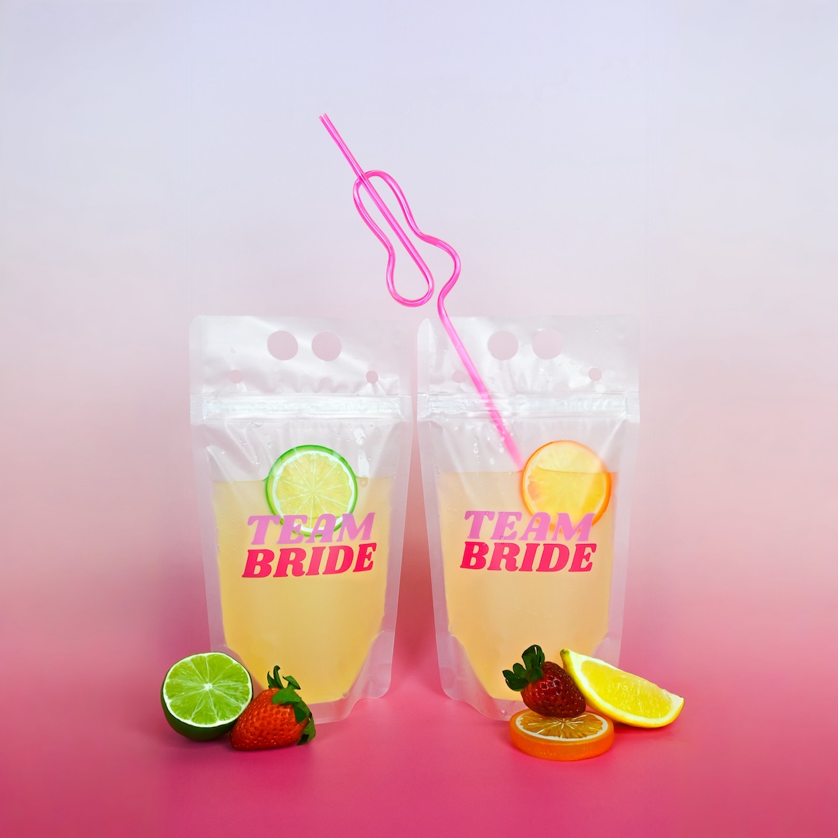 Drink Pouch Team Bride Wicked Party Store 1
