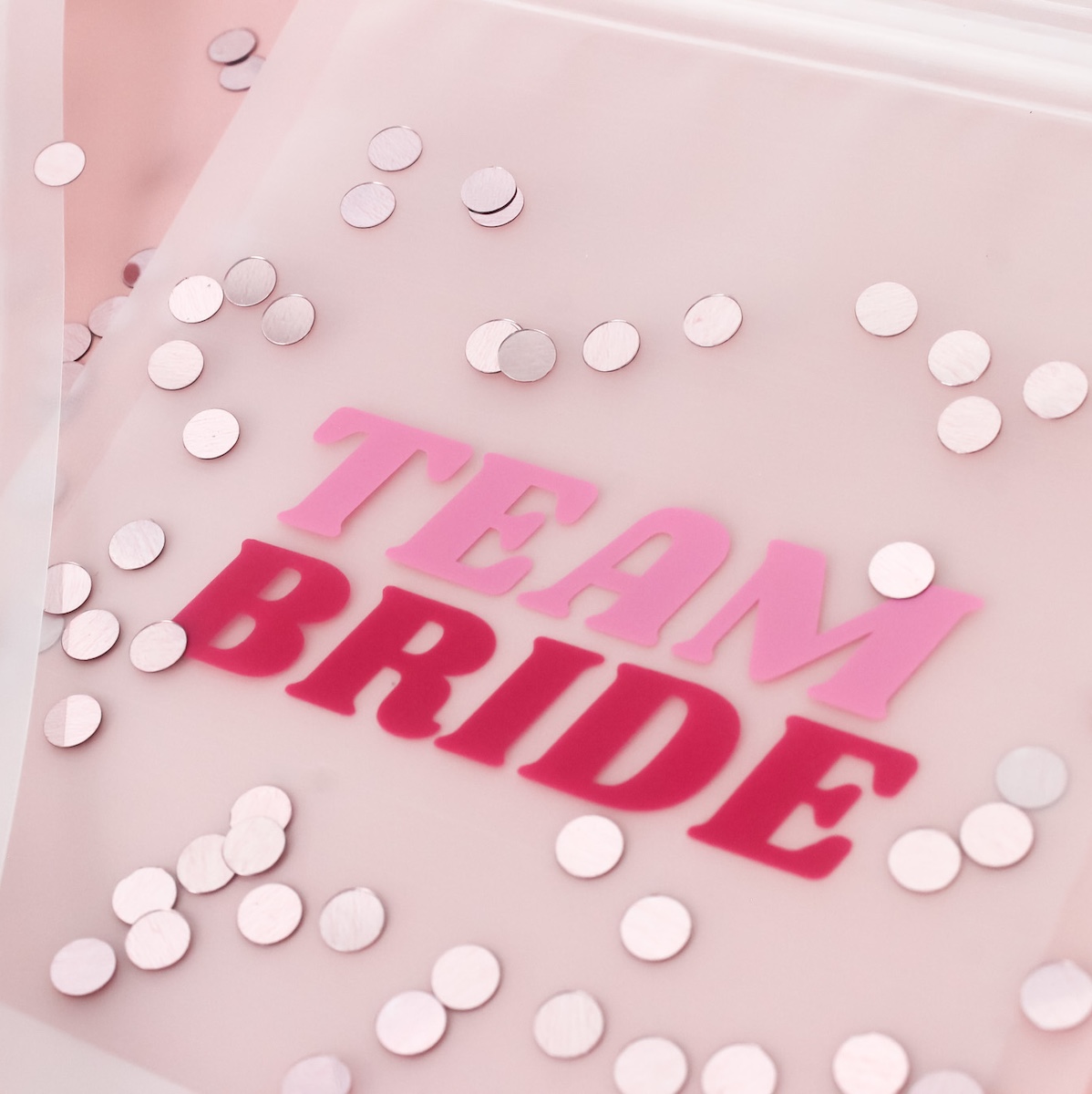 Drink Pouch Team Bride Wicked Party Store 3