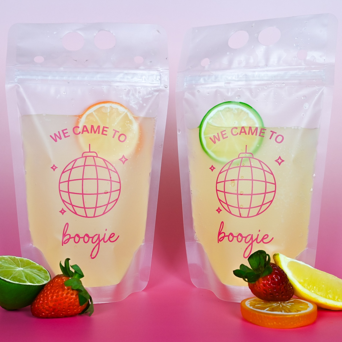 Drink Pouch We Came To Boogie Wicked Partystore 2