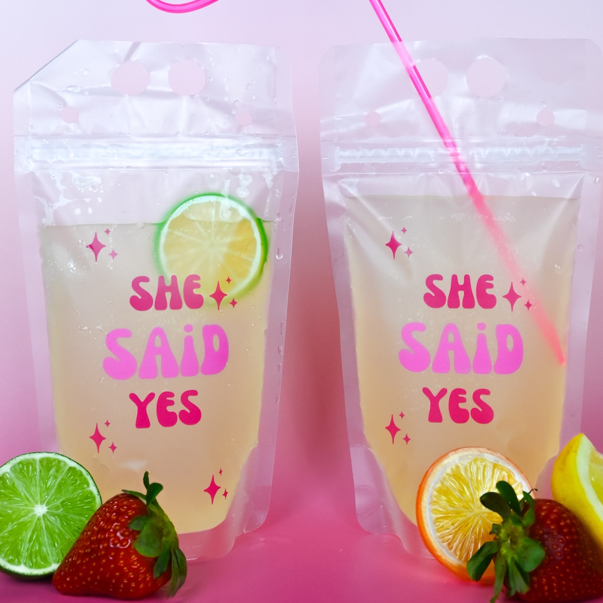Drink Pouches She Said Yes Wicked Partystore 2