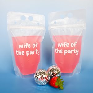 Drinking Pouch Wife Of The Party Wicked Partystore 1
