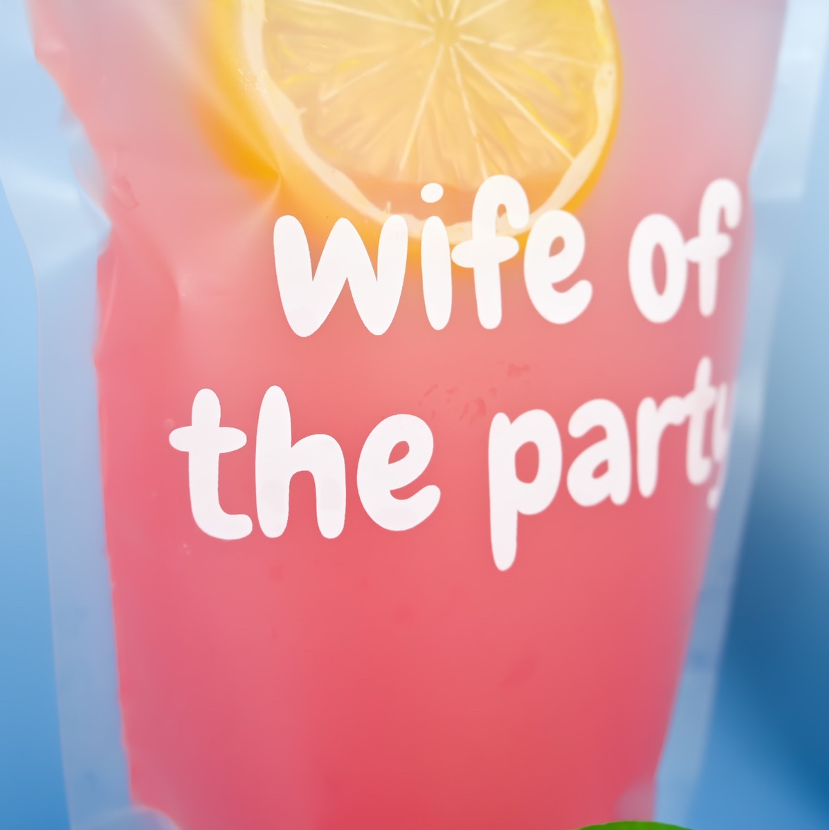 Drinking Pouch Wife Of The Party Wicked Partystore 3