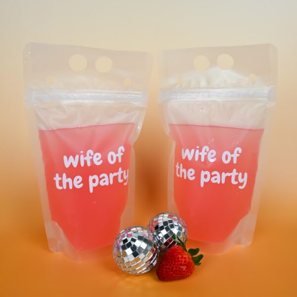 Drinking Pouch Wife Of The Party Wicked Partystore 4