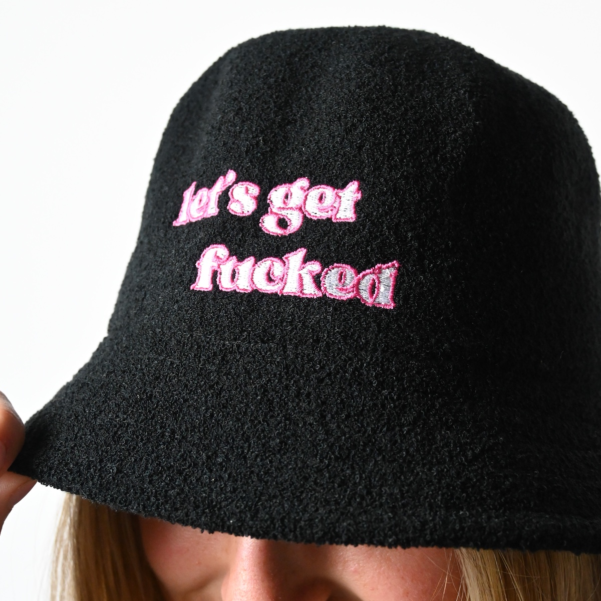 Terry Towel Hats Lets Get Fucked Wicked Partystore 3