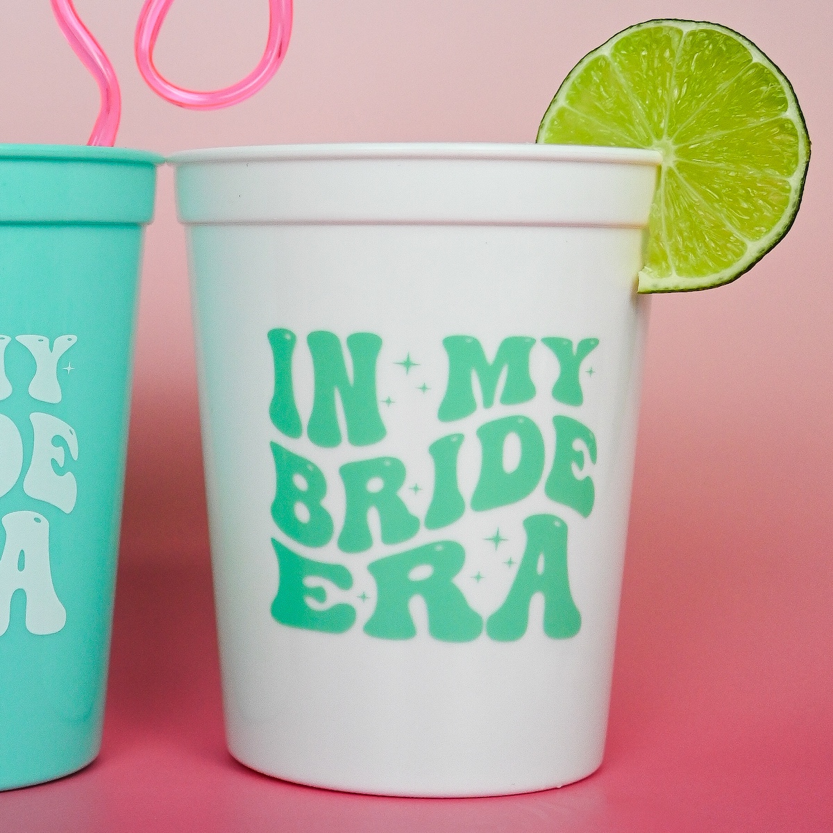 In My Bride Era White Party Cups Wicked Partystore 3 4