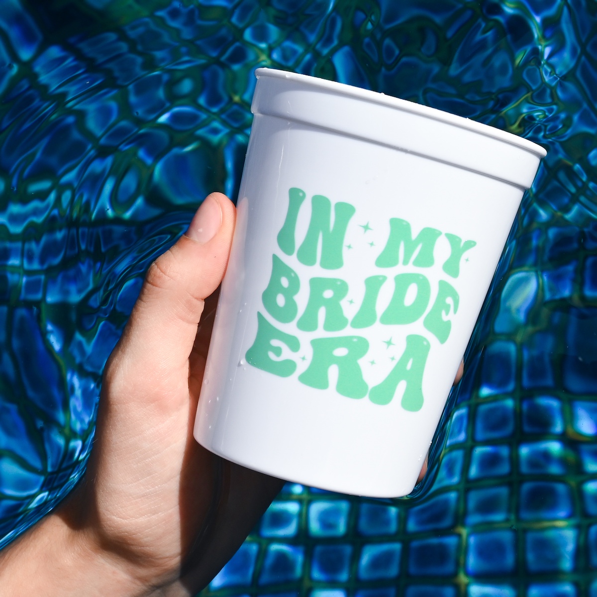 In My Bride Era White Party Cups Wicked Partystore 4