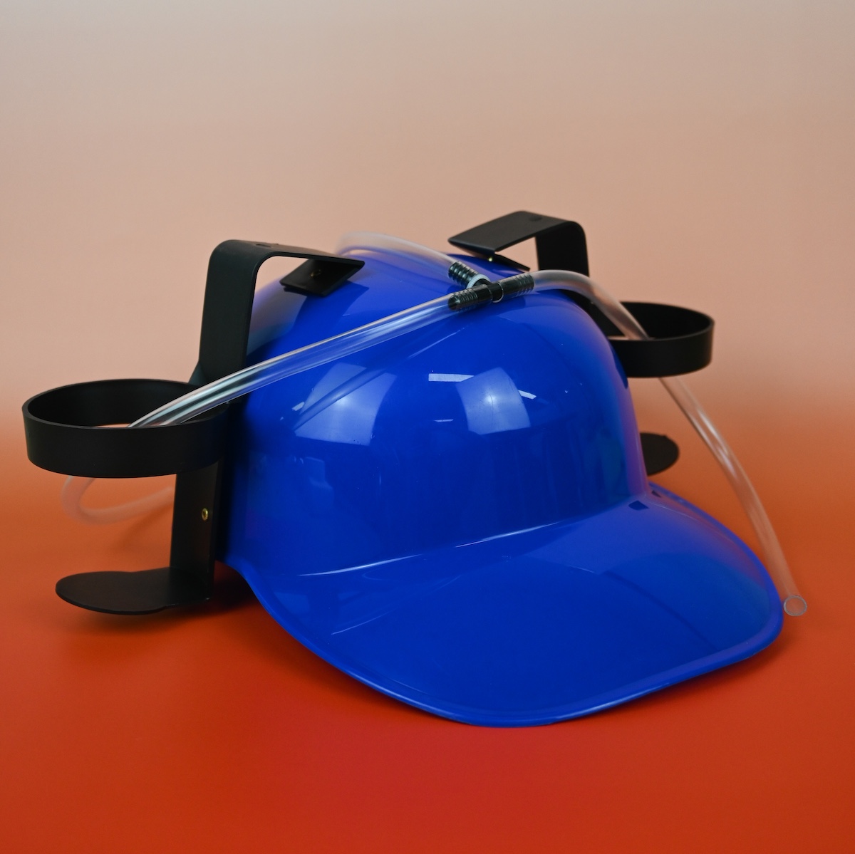 Blue Beer Helmet Drinking Hat Wicked Partystore Main